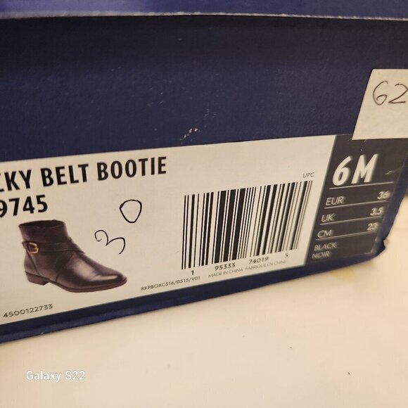 ROCKPORT "Vicky" Womens Leather Criss-Cross Ankle Boots. NIB. Size 6 - Picture 2 of 13